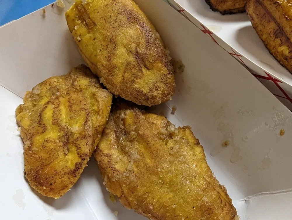 Fried Garlic Plantains